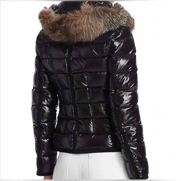Moncler Jacket with Fur Hood - Picture 2 of 9